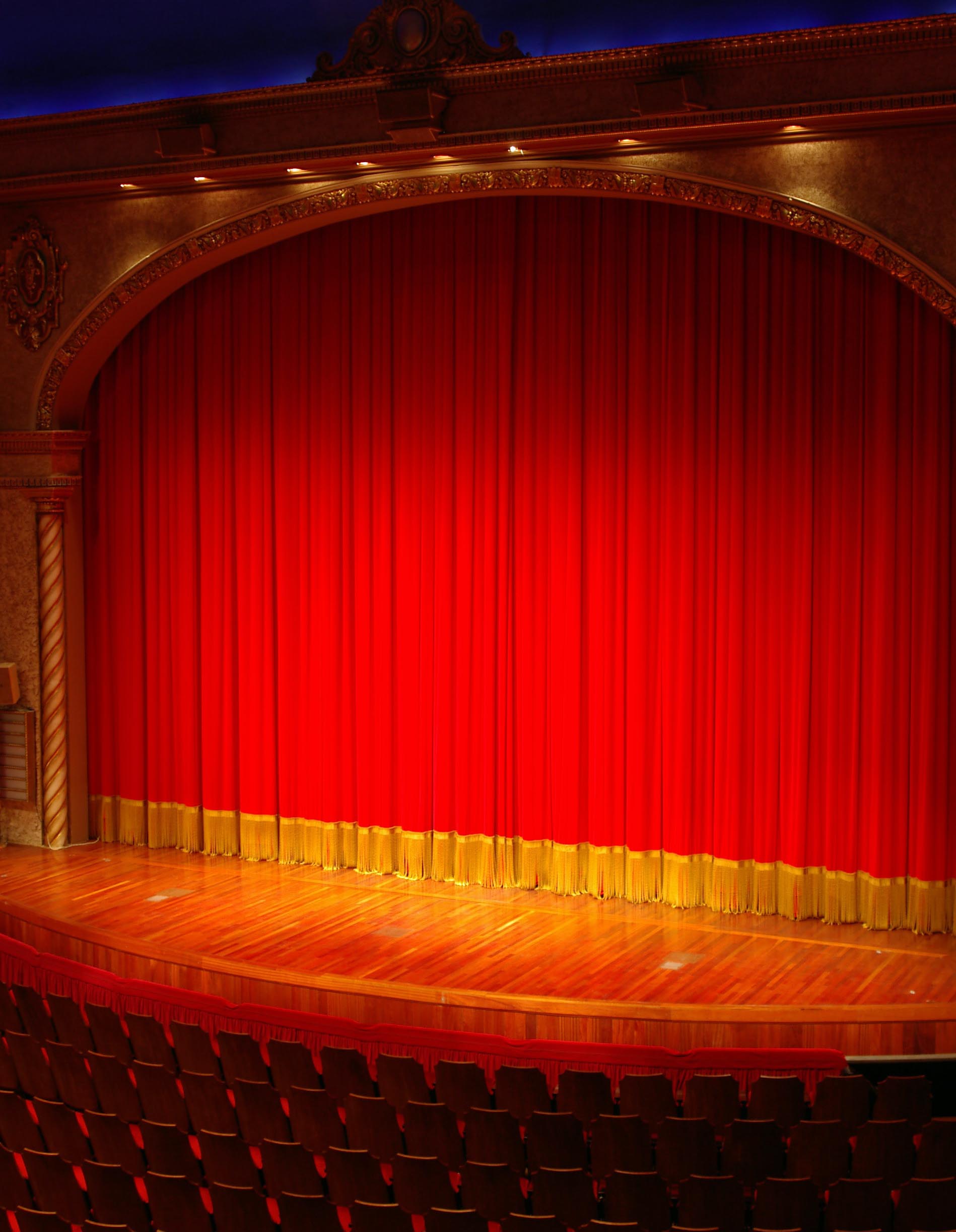 empty stage